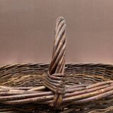 Vintage wicker basket