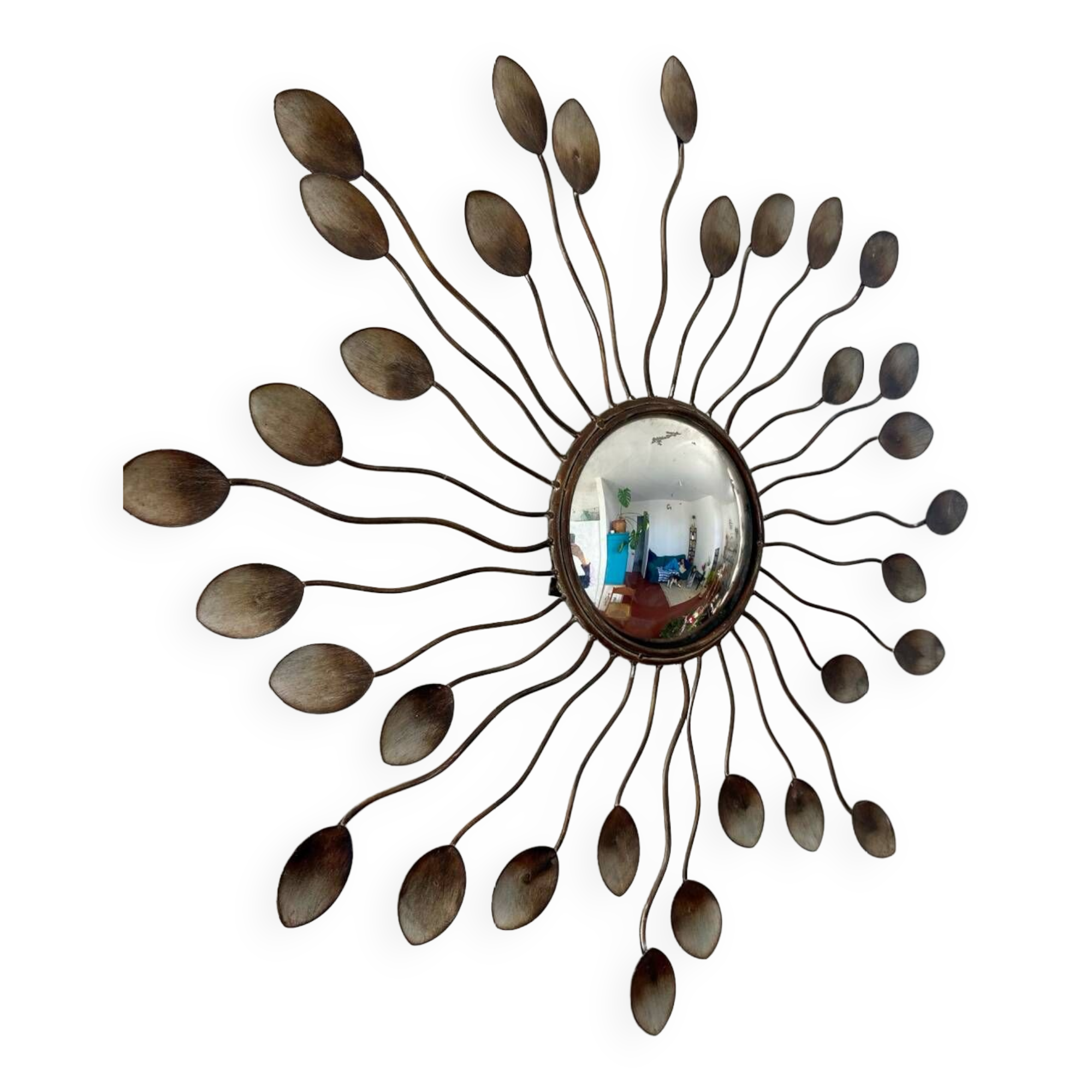 Vintage witch mirror