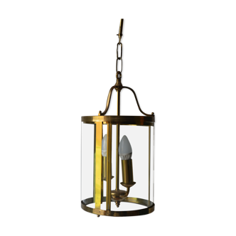 Brass hanging lamp