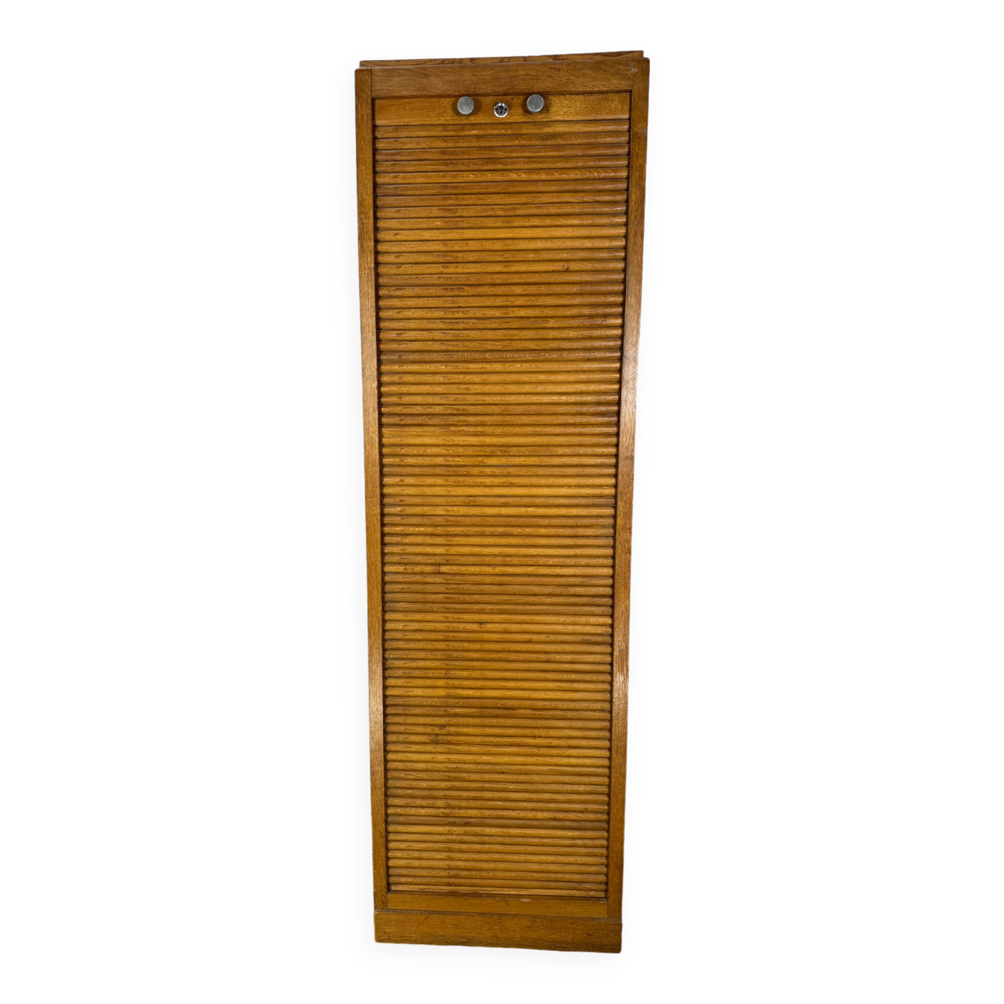 Large oak filing cabinet