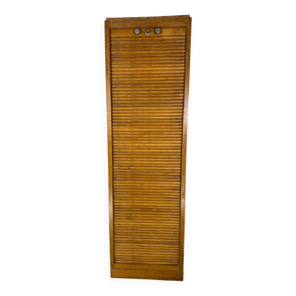 Large oak filing cabinet