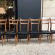 6 Chaises années 60