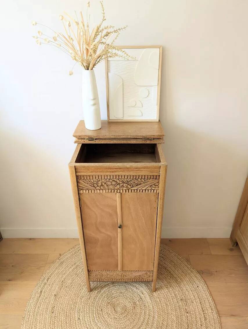 Art Deco oak sideboard