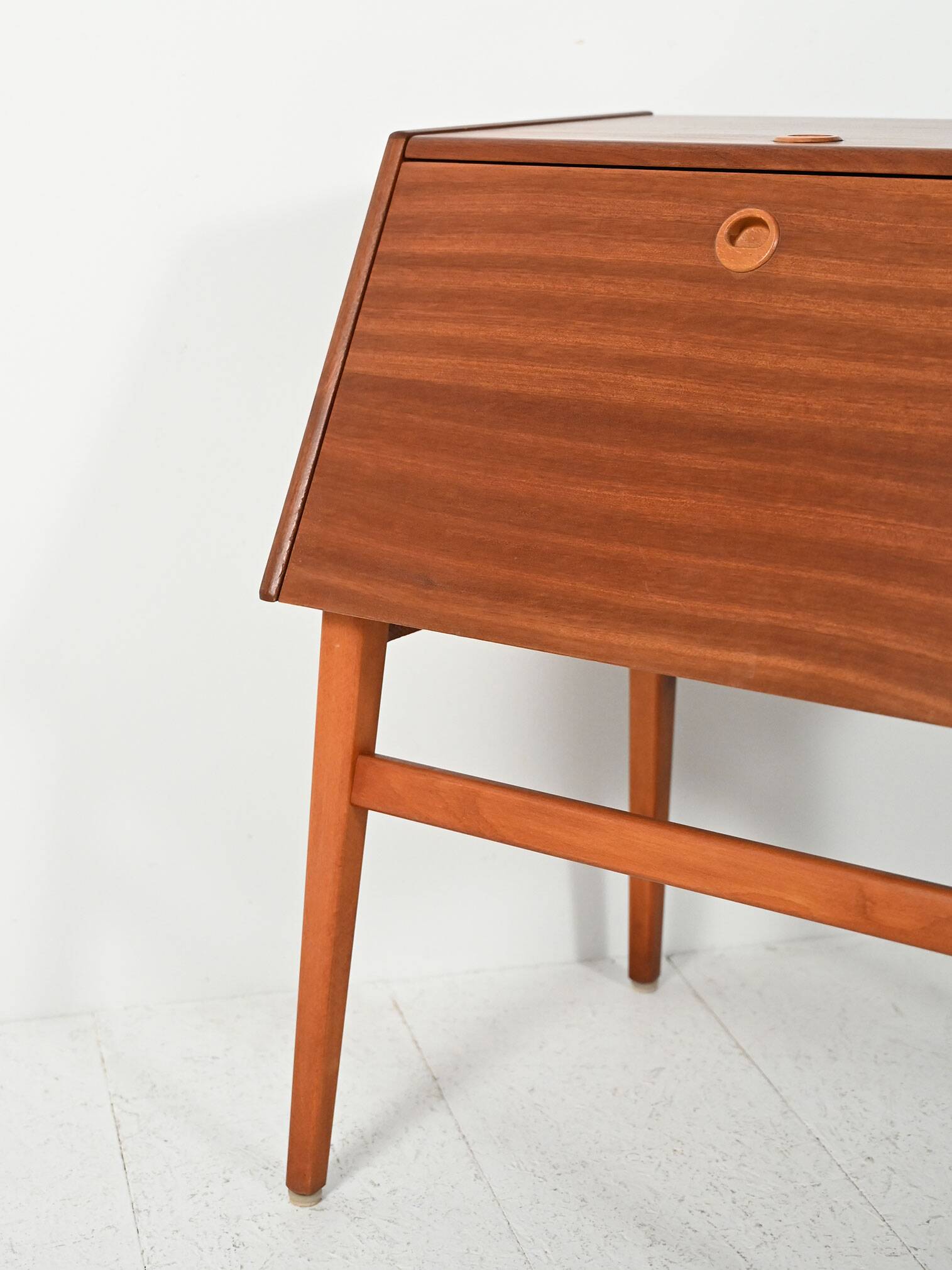 Swedish Vintage cutlery cabinet in mahogany by Stig-bolaget