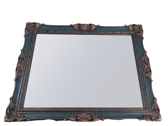 Rectangular mirror circa 1920 - 93x74cm