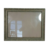 Frame wood & stucco patinated Art Nouveau 58,5x46,5 foliage 50x38,5 cm SB