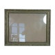 Frame wood & stucco patinated Art Nouveau 58,5x46,5 foliage 50x38,5 cm SB