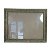 Frame wood & stucco patinated Art Nouveau 58,5x46,5 foliage 50x38,5 cm SB