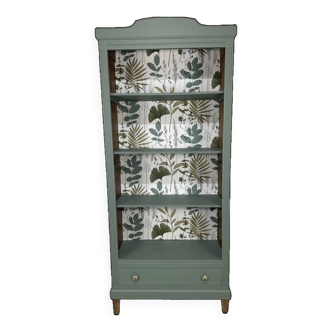 Old bookcase shelf