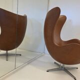 Fauteuil Egg par Arne Jacobsen pour Fritz Hansen