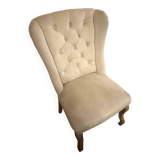 Beige pouf