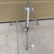 Lamppost on metal feet