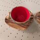 Duo cups and cups Vallauris fake wood