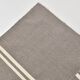 8x10 Gray Beige Vintage Kilim Rug, 235x317Cm