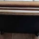 XXL bench or pouf coffee table – Ethnic kilim style – 110x80