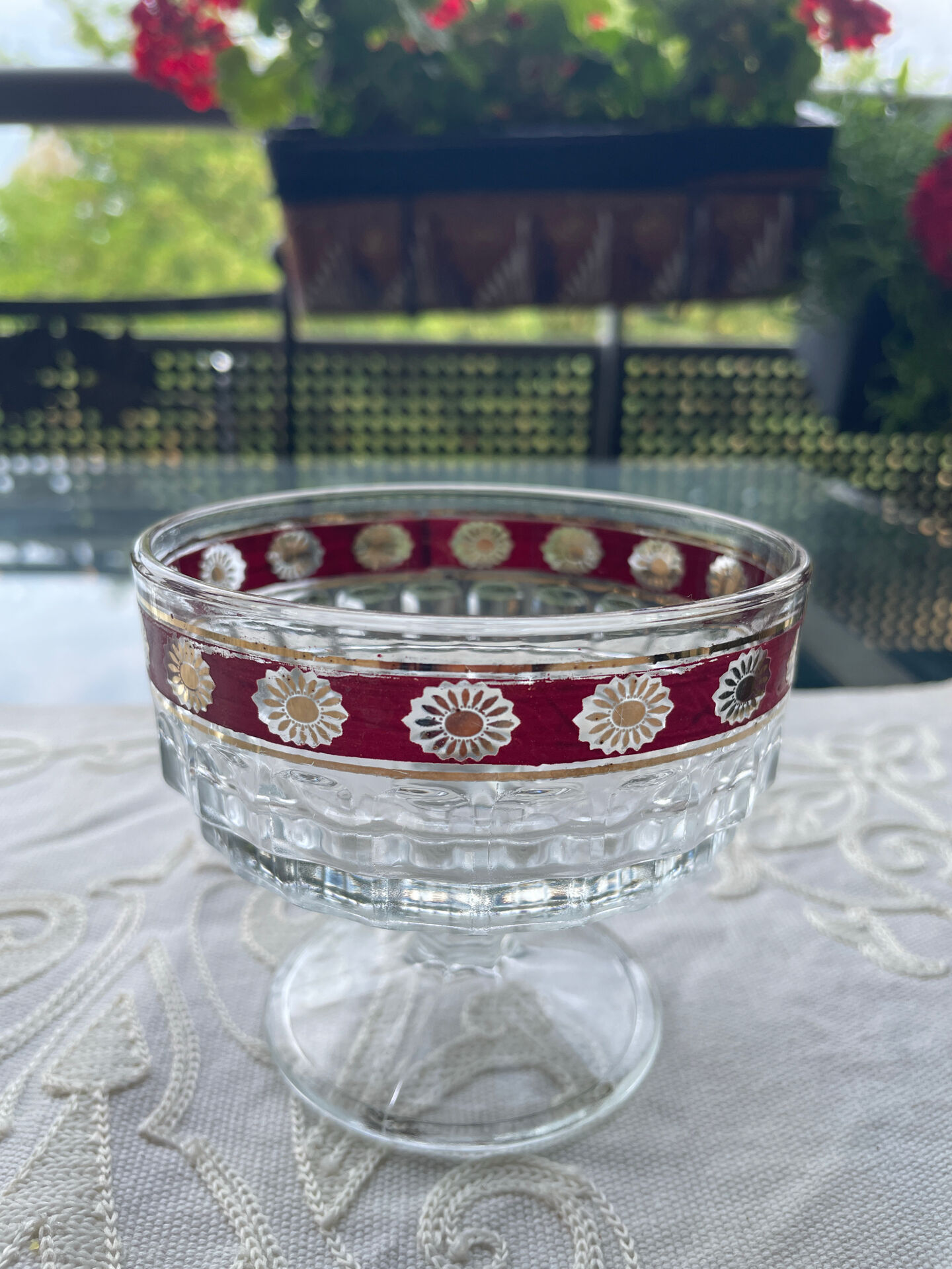 Coupe à dessert vintage