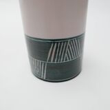 Ceramic pitcher vase design Durtal Yvon Roy Vallauris vintage 1970