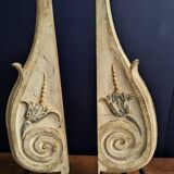 Pair of 18th century decorative motifs.
