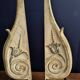 Pair of 18th century decorative motifs.