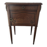 Chevet de cabinet style Louis XVI signé