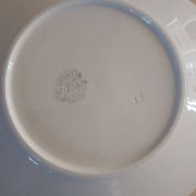 Assiette Art nouveau Lunéville