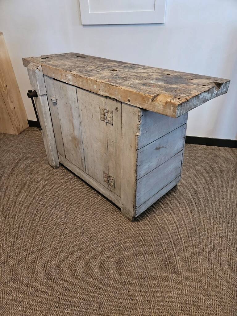 Old carpenter's workbench