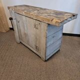 Old carpenter's workbench