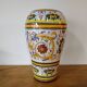 Vase in Italian majolica