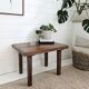 Mid Century Table d'appoint en bois massif Vintage Banc de fleurs Tabouret de fleur Design danois Ta