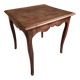 Antique oak side table, provincial writing table from the 18th century, Louis XV style.