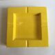 Large yellow ashtray