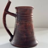 Large mug made of Crimean clay