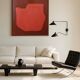 Toile signée "warm silence" 100x80cm