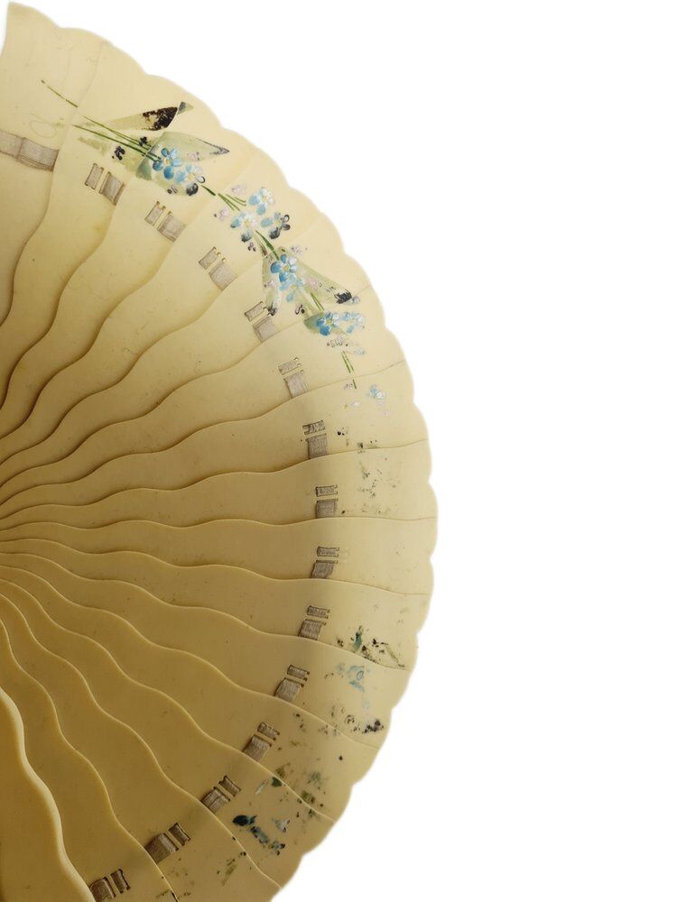 Austro-Hungarian Art Nouveau celluloid fan, 1900s