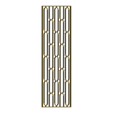 Art Deco forged steel screen