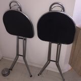 Pair of folding chairs by Niels Grammelaard