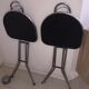 Pair of folding chairs by Niels Grammelaard