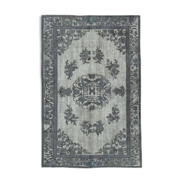 Tapis tissé à la main années 1980 181 cm x 278 cm