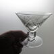 6 old champagne glasses