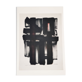 Lithographie Pierre Soulages