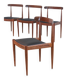 4× Dining Chairs – Alfred Hendrickx Belform