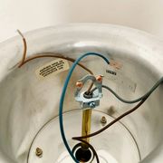Ice Glass Flush Lamp by Doria
