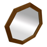 Vintage 70s Pine Mirror Swedish Design