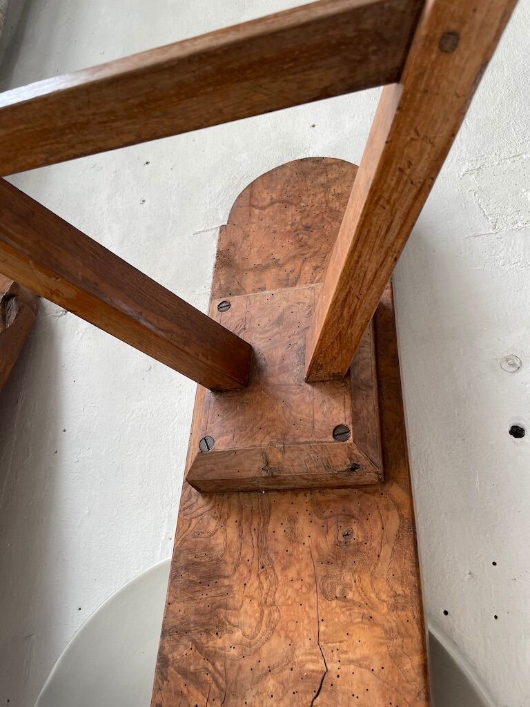 Pair of bench early 1900 oak