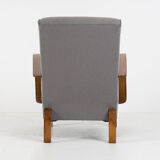 Fauteuil Tchécoslovaque vintage années 60