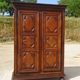 Walnut wardrobe, Louis XIII period