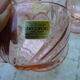 Set of 6 pink tea cups with rosaline sub-cup Arcoroc Luminarc