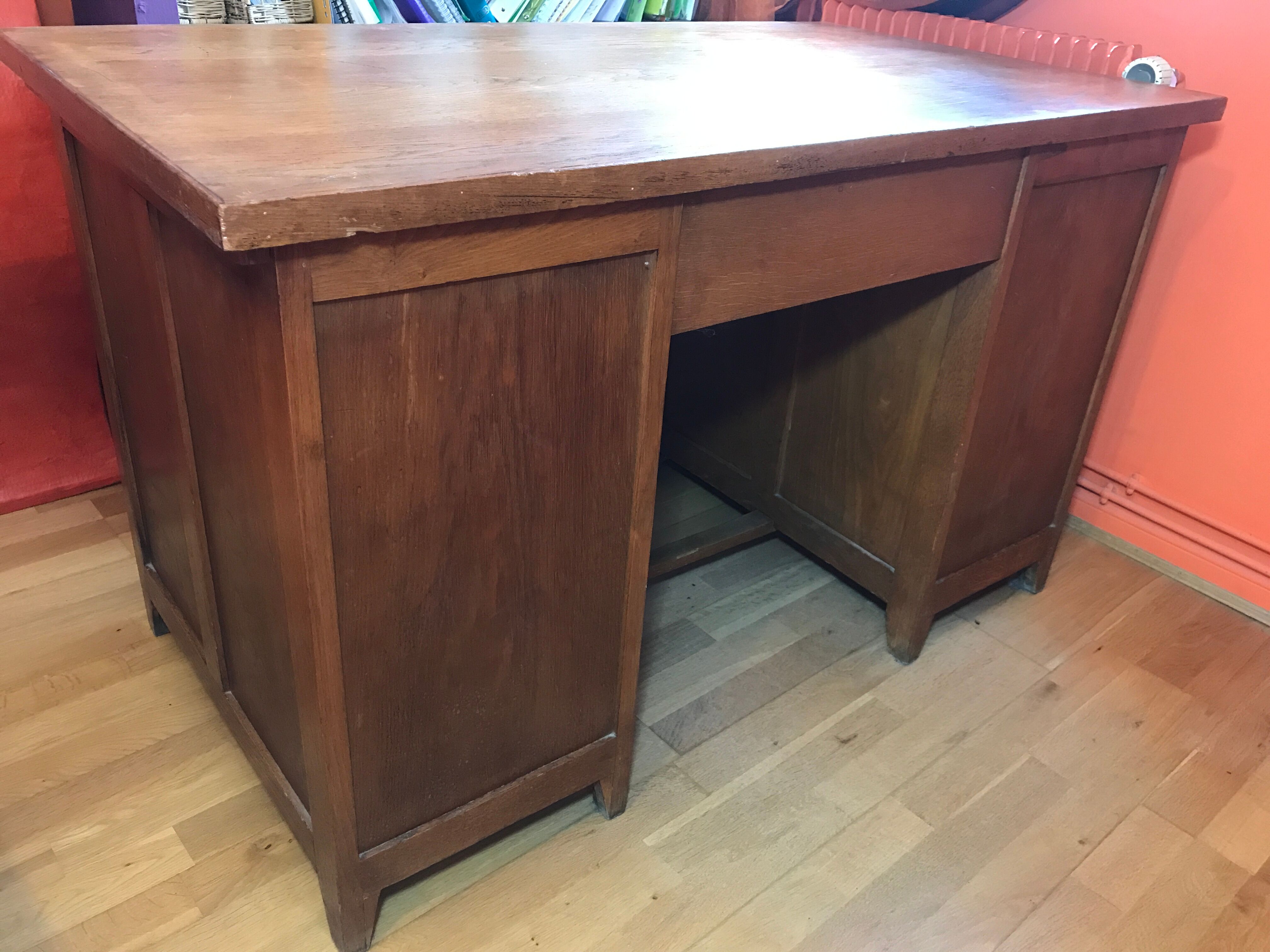 Desk master school or administration 1950 vintage