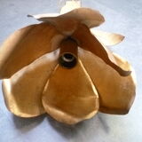 Wall lamp flower brass hang vintage