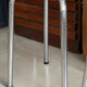 Lot de 2 tabourets Formica vintage
